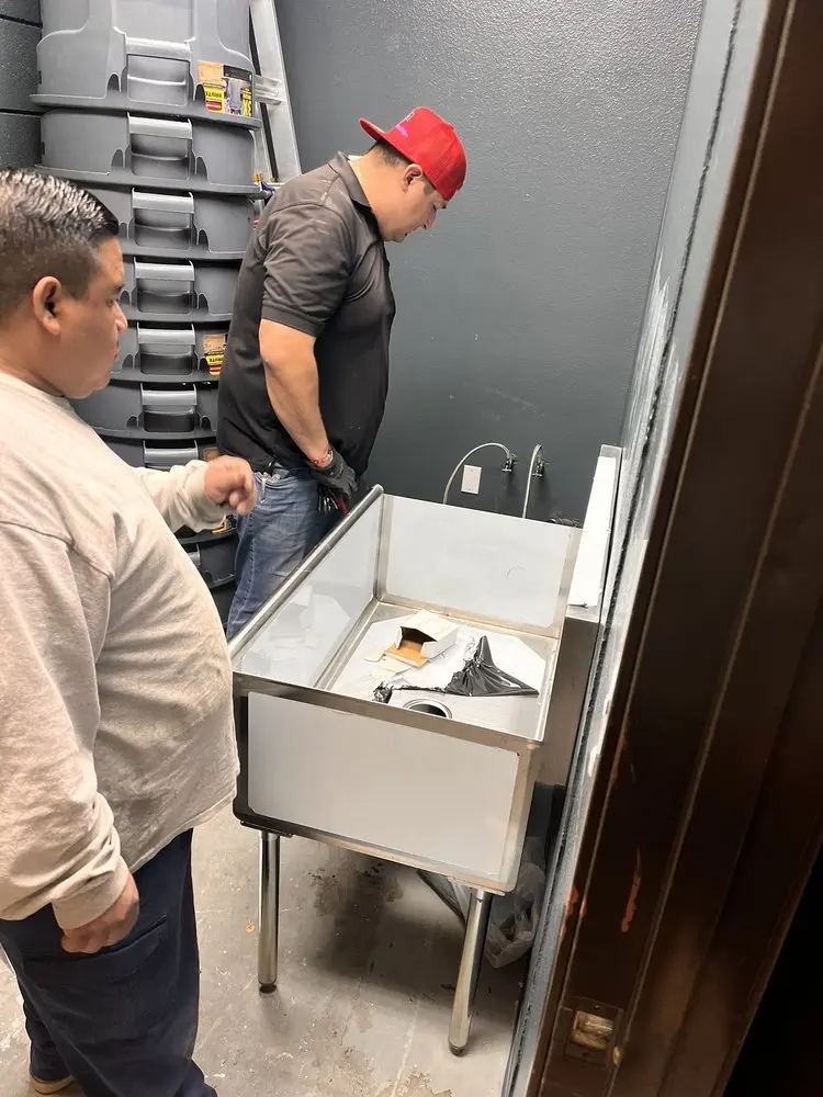 Commercial plumbing and sink installation in Immokalee